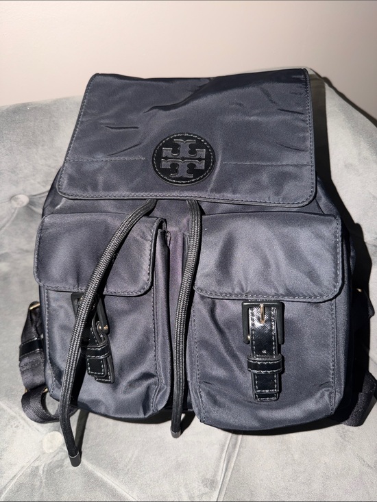 Tory Burch Handbags - Tory Burch black Nylon Backpack